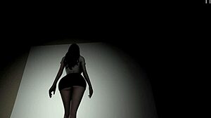 Megan F gets banged by a big black cock