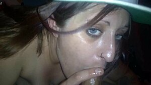 Babi Nene Sucks Boyfriend's Huge Dick Before Fucking