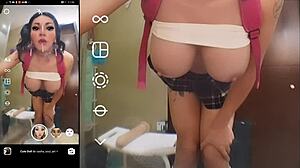 Futanari trap, are you trying those big tits filters on me?