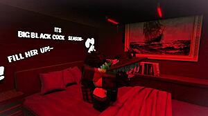 Stretching this femboy's ass while fucking him 😈.