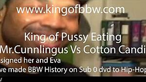 Mr Cunnlingus Vs Cotton Candi BBW Pussy Licking