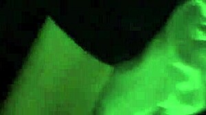 In this scene, a teen receives a deep creampie filling her completely