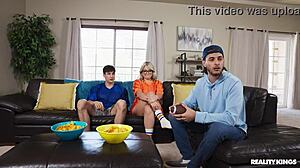 My boyfriend won't give me anal, so I complain about it in this reality kings video