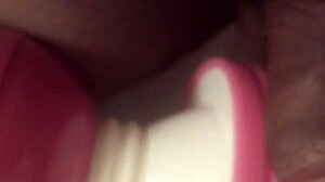 hey, check out this guy jerking off with toys