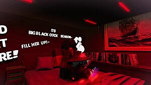 Stretching this femboy's ass while fucking him 😈.