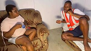 I am having a deep conversation with my co-worker about pressing issues.