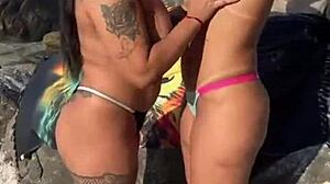 Me and my friend seek excitement while husbands drink