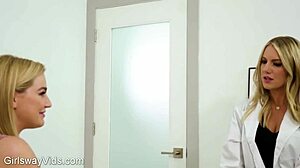 Horny nurse eats teen pussy in hospital?