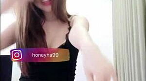 Watch this sexy Asian babe with big tits on live cam