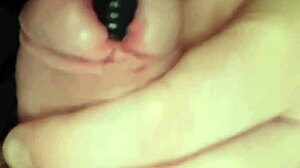 Toothbrush In Cock Then Silicone Nail With Cumshots