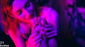 I crave worshipping Bia Roman and Sam Quinn's sexy feet intensely