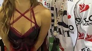 Katie Kush Accepts Podcast Challenges With Big Tits