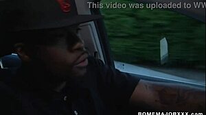 yasmine de leon casually gets her hairy pussy drilled by rome major in a threesome