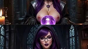 Arcadia academy music video sfw and nsfw side-by-side