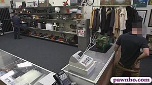 big boobs babe gets pounded by pawn keeper in hidden cam reality