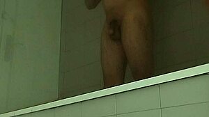 I shave my delicious big monster cock for sexy play