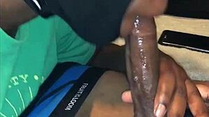 i deepthroat a big black cock as maskedwhore, swallowing every drop