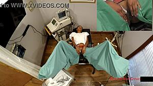 tampa university physical with nikki star - anal fingering and orgasm 😏