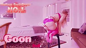 Gooning doll obeys findom goaldigger mantra