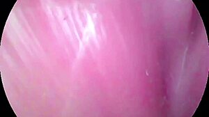 camera plunges deep into wet pussy capturing intense orgasm