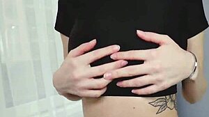 Skinny Brunette Fucks After Yoga!