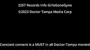 tampa university physical with nikki star - anal fingering and orgasm 😏