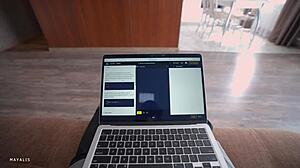 Girl next door reveals her tight pussy for rough fucking