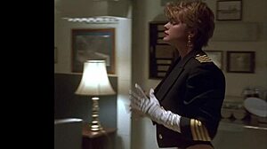 Erika Eleniak Performs Vintage Striptease