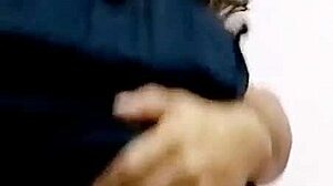 After fucking her and begging, she finally gave me her virgin ass on these end-of-year vacations, real homemade