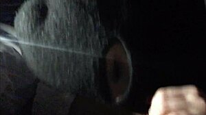 Femdom Blowjob in Car with Girlfriend's Rough Sucking