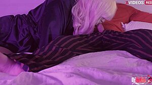 Stepmommy Fucks Stepson Deep In Mouth During Roleplay