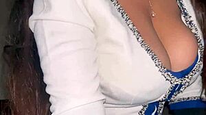 Chocolate Treats Licked by Village Girlfriend in Indian Ranch