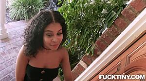 Ebony Babysitter Booty Jeni Angel and Eric John!