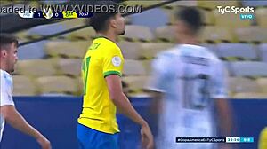 argentina dominates brazil in thrilling soccer victory