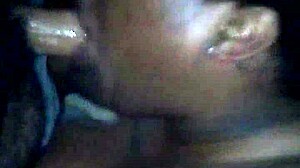 Amateur BBW Sucks Her King's Big Cock With Sloppy Passion