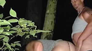 want to see a sneaky outside creampie?