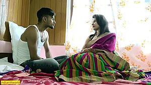 indian husband shares his beautiful wife with clear audio