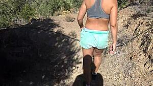 Perverted Stepmother, Piss From Hairy Pussy At Stepson!