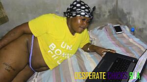 Amateur Ghetto Lovers Fuck Hard with Big Black Cocks!