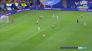 argentina dominates brazil in thrilling soccer victory