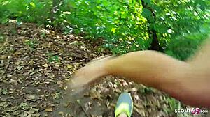 young teen fucked in woods on tinder date