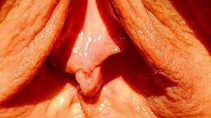 Maturemons Sexy Mature Shows Huge Wet Pussy