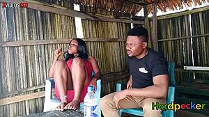 I took her to the beach to make her feel special then we relaxed in the beach house