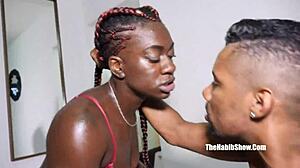 The Blackest Latina Brazilian Fernanda Chocolatte Loves Allan Chocolate Bbc Proton Videos