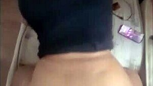 Stepmother enjoys getting it from behind in the bedroom