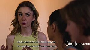 horror movie scares step-mom dana vespoli, then she heals teen demi hawks