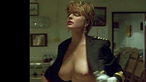 Erika Eleniak Performs Vintage Striptease