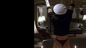 Erika Eleniak Performs Vintage Striptease