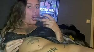 can a horny goth slut handle fucking her tight ass?