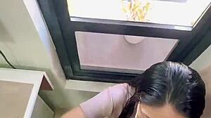 indonesian girl cheats with boss for cash rewards